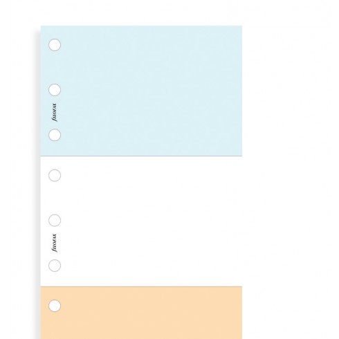 Jot Pads (White, Blue, Salmon)