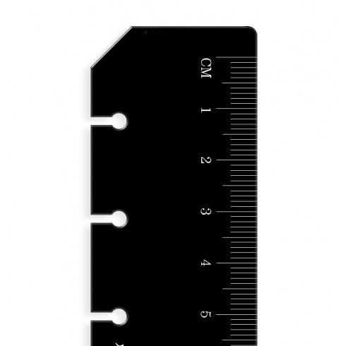 Ruler Page Marker Black