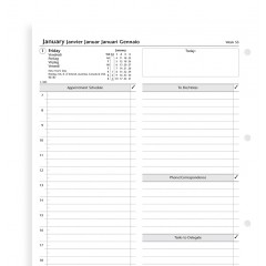 Day Per Page Business Diary