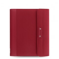 iPad 2/3/4 Tablet Case - Microfiber Wrap Red