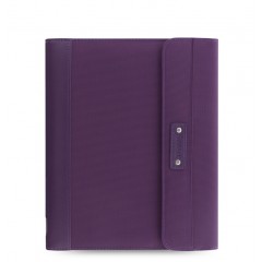 iPad 2/3/4 Tablet Case - Microfiber Wrap Purple